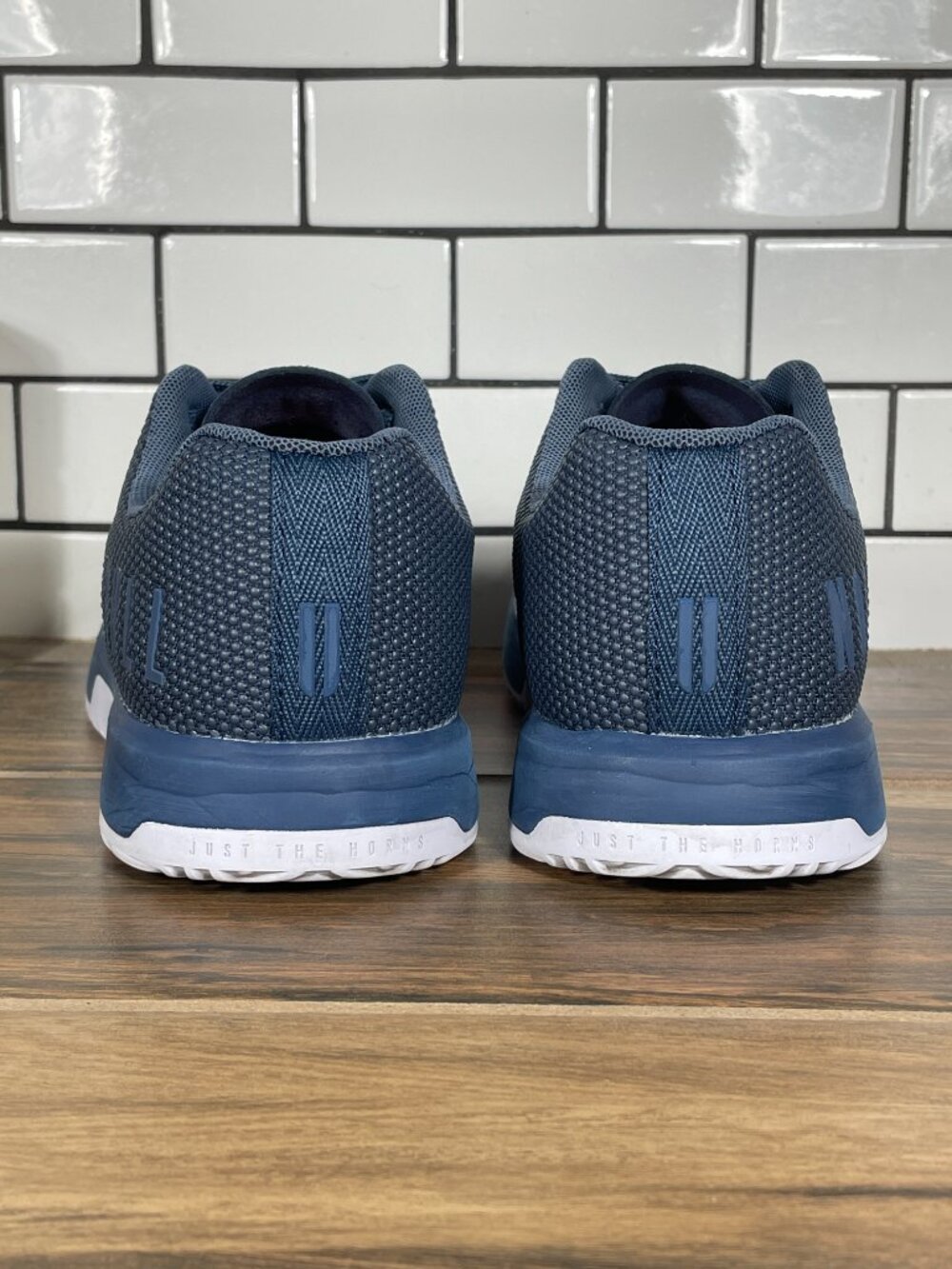 NOBULL Outwork Edge Shoes Womens Size 8.5 Midnight Blue Training Sneakers - Picture 4 of 13